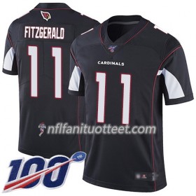 Miesten Arizona Cardinals NFL Pelipaita Larry Fitzgerald 11 Nike Musta 100th Alternate